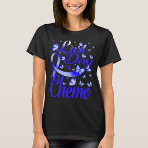 Camiseta Último Dia De Quimioterapia Conscientização da Alo