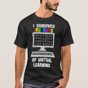 Camiseta Último Dia de Sobrevivência Remota Virtual Online 