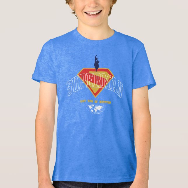 Camiseta Último Filho de Krypton Emblem (Frente)