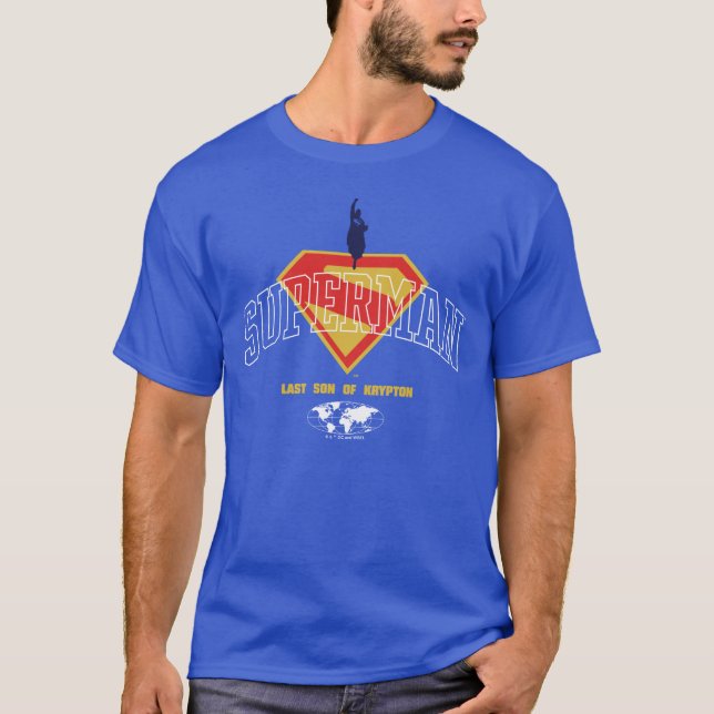 Camiseta Último Filho de Krypton Emblem (Frente)