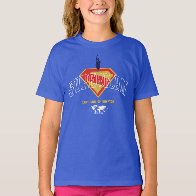 Camiseta Último Filho de Krypton Emblem (Frente)