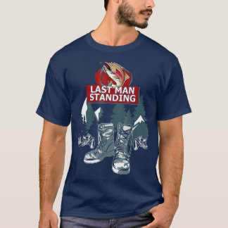 Camiseta Último Homem Apelando Para Homens Mulheres