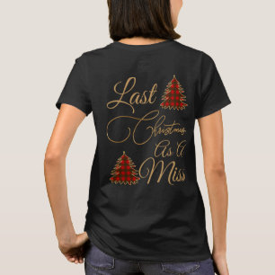 Camiseta Último Natal Como Uma Árvore De Natal