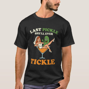 Camiseta Último Pickle Que Ela Jamais Fará Cócegas Divertid