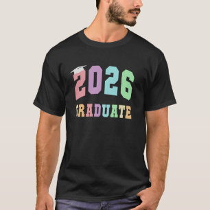 Camiseta Último Primeiro Dia de Aula Graduado da Turma de 2