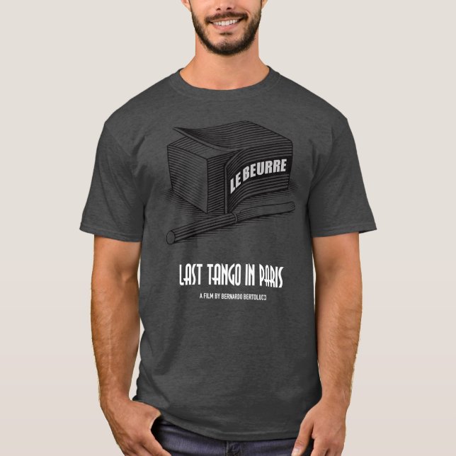 Camiseta Último Tango em Paris Poster Alternativo (Frente)