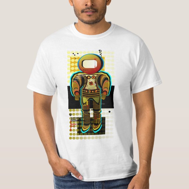 Camiseta Último viajante do astronauta (Frente)