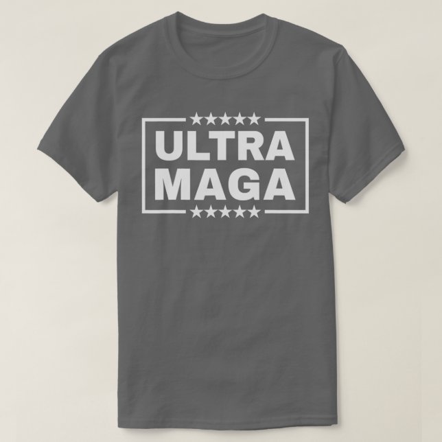 Camiseta Ultra Maga Funny Anti Joe Biden Orulhoso Ultra Meg (Frente do Design)