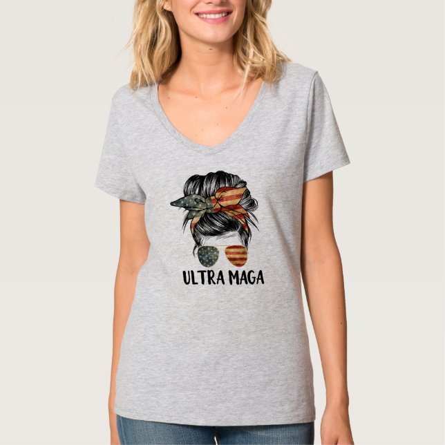 Camiseta Ultra Maga Proud Girl Ultra Maga  (Frente)