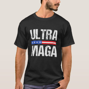 Camiseta Ultra Mega Trump 2024 ULTRA MAGA Ordenada Com USB