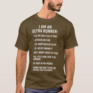 Camiseta Ultra Running Trail Running Eu Sou Um UltrroRunner