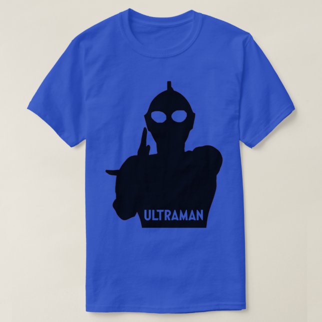Camiseta ULTRAMAN Black (Frente do Design)
