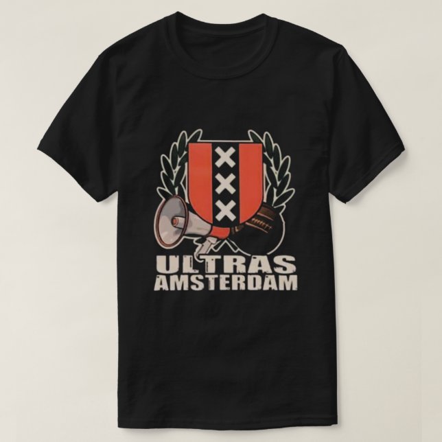 Camiseta Ultras amesterdã (fanáticos de ajax amsterdam) Cam (Frente do Design)