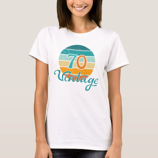Camiseta Ultrassagem de 70 Vintage (Frente)