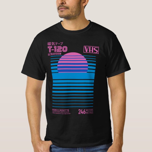Camiseta Ultravision Vaporwave V02 (Frente)