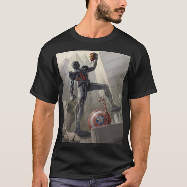 Camiseta Ultron – Rise of the Machine (Frente)
