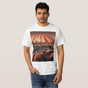 Camiseta Uluru "Ayers Rock" Austrália - Tinta Petrolífera