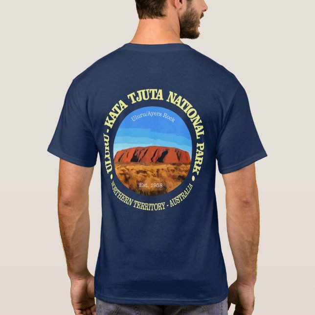 Camiseta Uluru - Parque Nacional de Kata Tjuta (Verso)