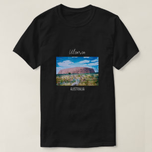 Camiseta Uluru sunrise viagem da Austrália Central