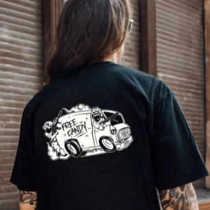Camiseta Um 7 Seis X House Party Distron Creeper Van Unisex