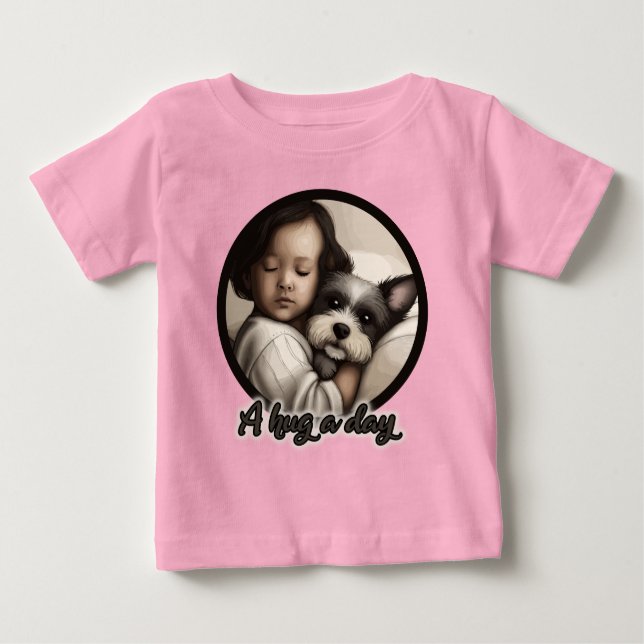 Camiseta Um Abraço por Dia (Frente)