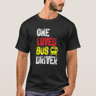 Camiseta Um Adorado Bus Motorista Transportador de Passagei