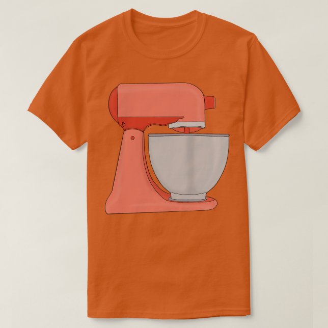 Camiseta Um adorável misturador (Frente do Design)