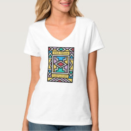 Camiseta Um África – Ndebele – África do Sul e Zimbábue -