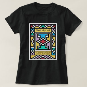 Camiseta Um África – Ndebele – África do Sul e Zimbábue - 