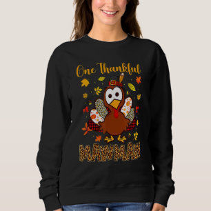Camiseta Um agradecimento à família Mawmaw Turkey Leopart T