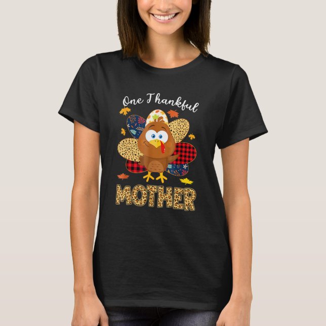 Camiseta Um agradecimento à Mãe Turca Leopart (Frente)
