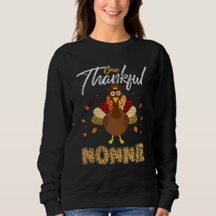 Camiseta Um agradecimento à Nonnie Turkey Leopart