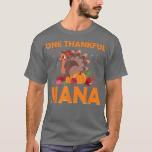 Camiseta Um agradecimento ao Nana Matching Autumn Turkey Gr