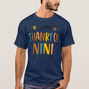 Camiseta Um agradecimento Nini Fall Autumn, Ação de Graças