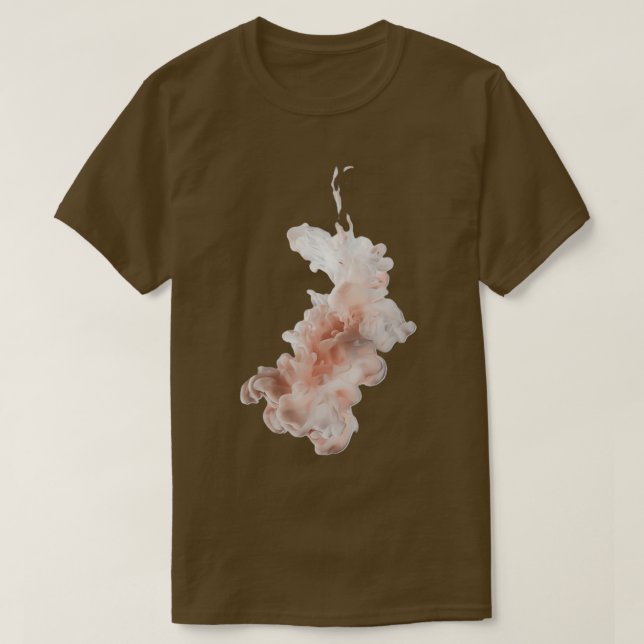 Camiseta Um Agrupamento De Prata Rosa E Branca Como Em (Frente do Design)