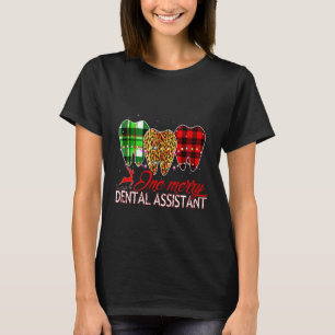 Camiseta Um Alegre Assistente Odontológico Presente Diverti