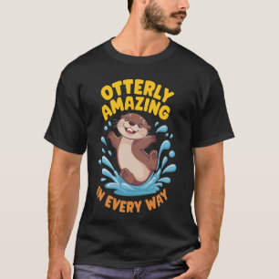 Camiseta Um Amante de os animais de Humor de Arremesso de L