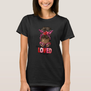 Camiseta Um Amava A Mãe, Seu Negro Africano Triste
