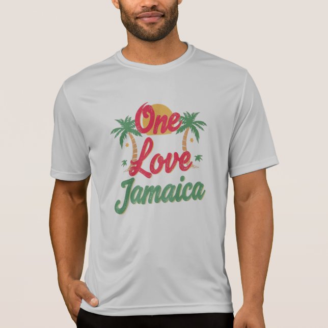 Camiseta Um amor Jamaica (Frente)