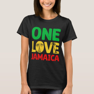 Camiseta Um Amor Jamaica I Rasta I Rastafari I Jamaican Re
