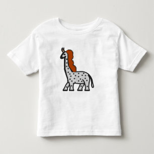 Camiseta Um animal estranho, alto e grande