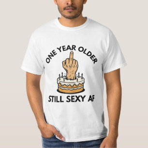 Camiseta Um ano mais velho