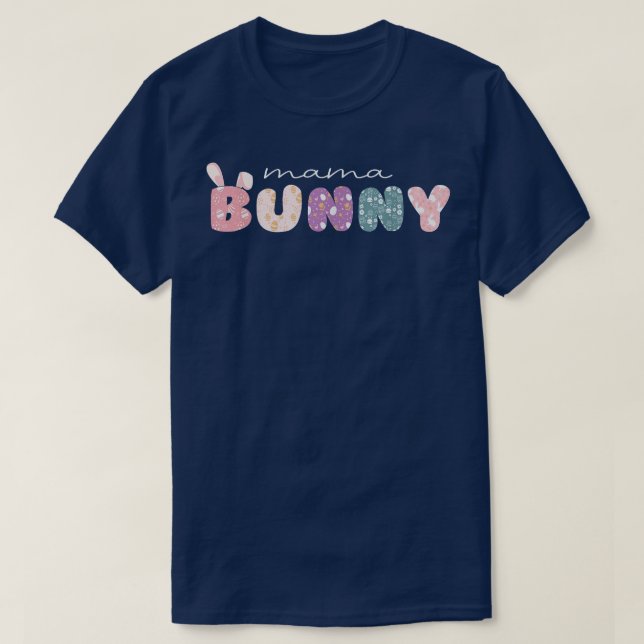 Camiseta Um anúncio de gravidez de Páscoa de Irmã Grande (Frente do Design)