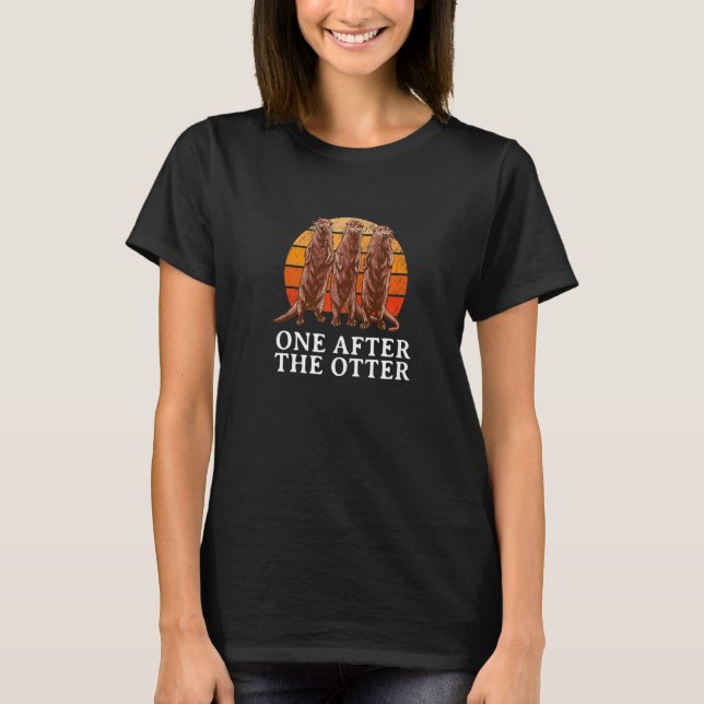Camiseta Um Após A Outra Zona Marinha (Frente)