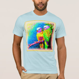 Camiseta Um Arco-Íris Vibrante e alegre. Compre agora