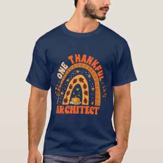 Camiseta "Um arquiteto agradecido" Ação de Graças