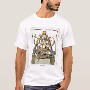 Camiseta Um aspecto de Shiva, 'da viagem Indes auxiliar e