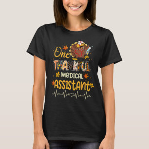 Camiseta Um assistente médico grato, Turco Peregrino