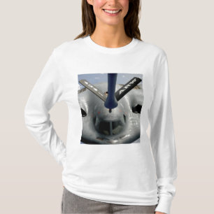 Camiseta Um avião do espírito B-2 que obtem em posição