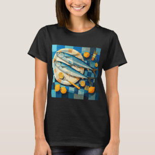 Camiseta Um Banquete de Peixe e Delícia de Citrus